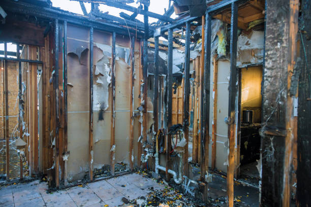 Professional Firefighting Water Removal technician working in Mayer, AZ